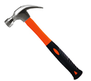 16 Oz. Claw Hammer with Fiberglass Handle